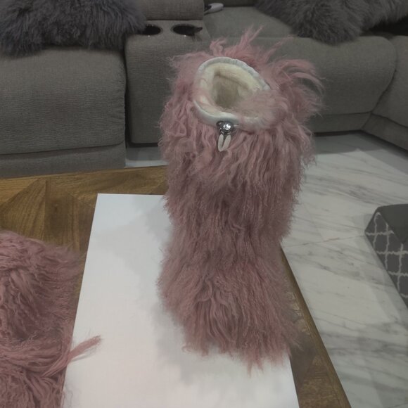 BOGNER Shearling boots size 42 New (12) - Picture 3 of 5